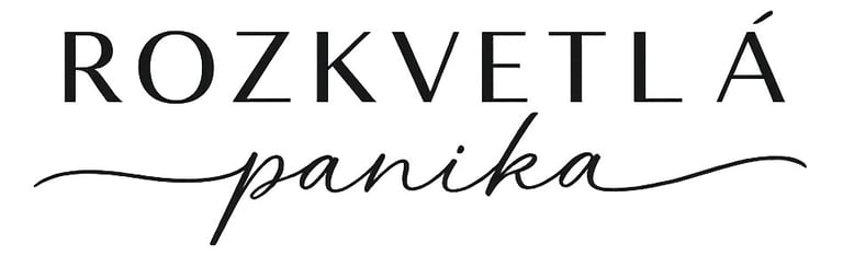 rozkvetlá panika logo