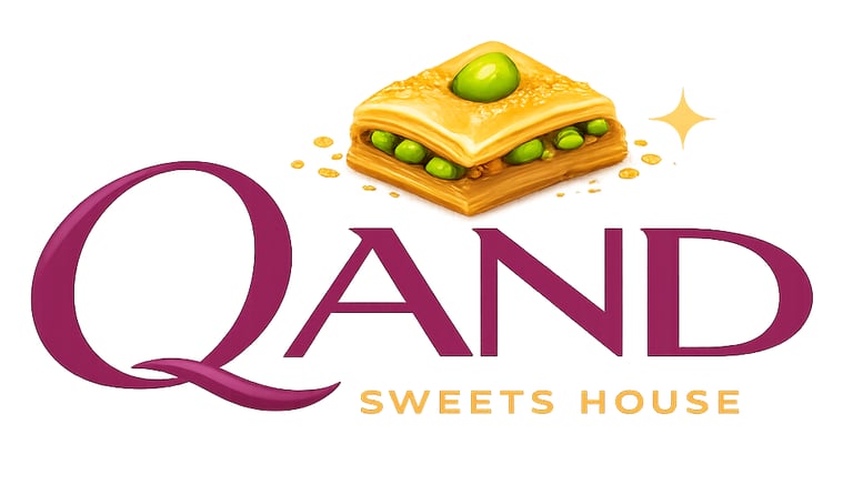 Qand  Sweets House  logo