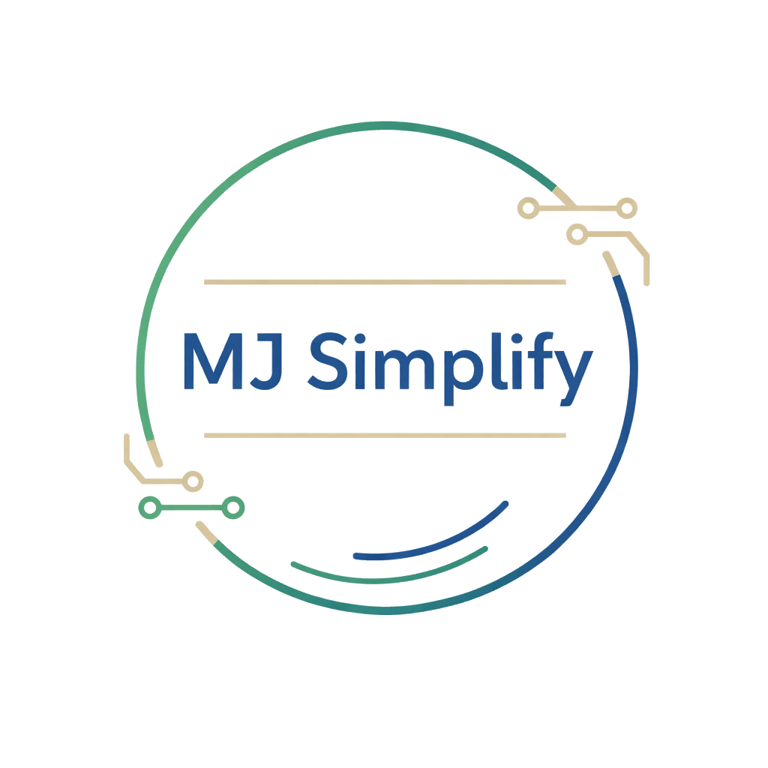MJ Simplify AI Consultant logo