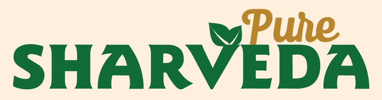 Sharveda Pure Natural logo