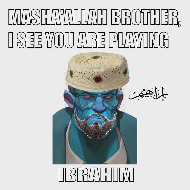 Abrams Islamic Ibrahim Deadlock Meme