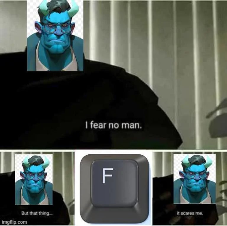 Abrams Parry F Button Fear Deadlock Meme