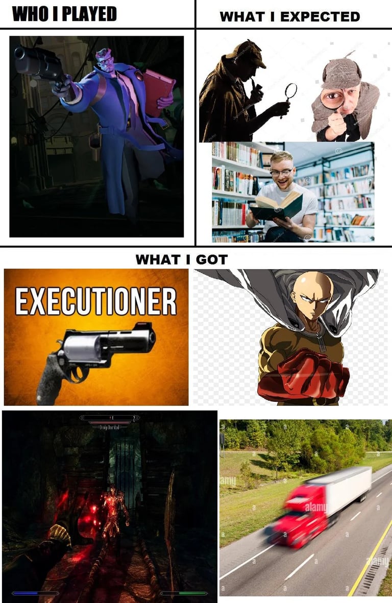 Abrams Who I Played vs. Who I Expected Deadlock Meme