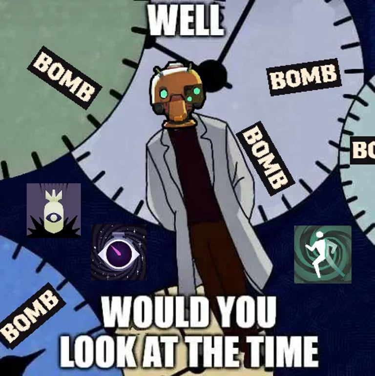 Bebop Would You Look at the time Deadlock Meme