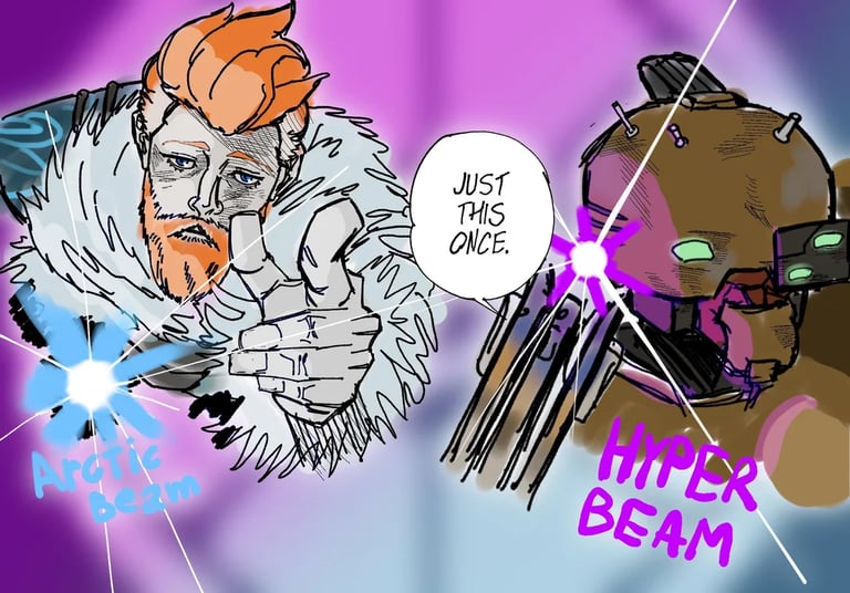 Bebop and Kelvin JJK Deadlock Meme