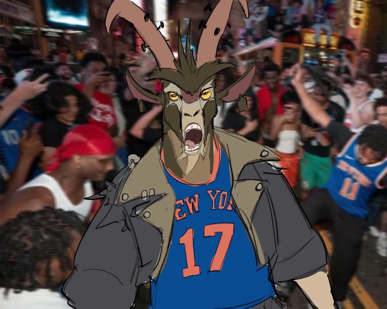 Billy The Knicks in 5 Basketball Deadlock Meme