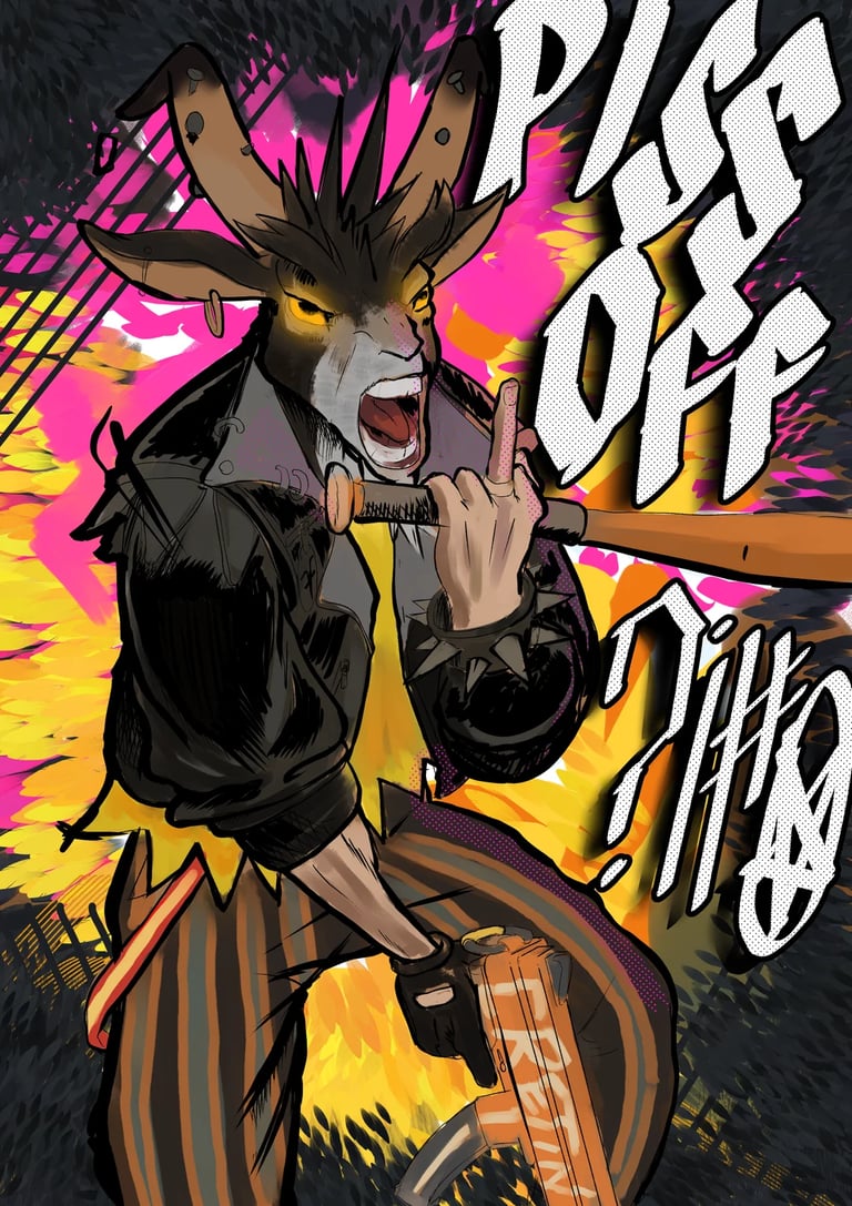 Billy Piss Off Art Deadlock Meme