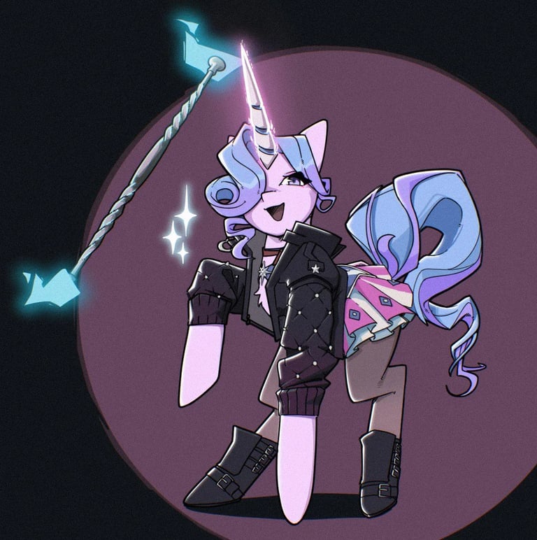 Celeste as My Little Pony Deadlock Meme