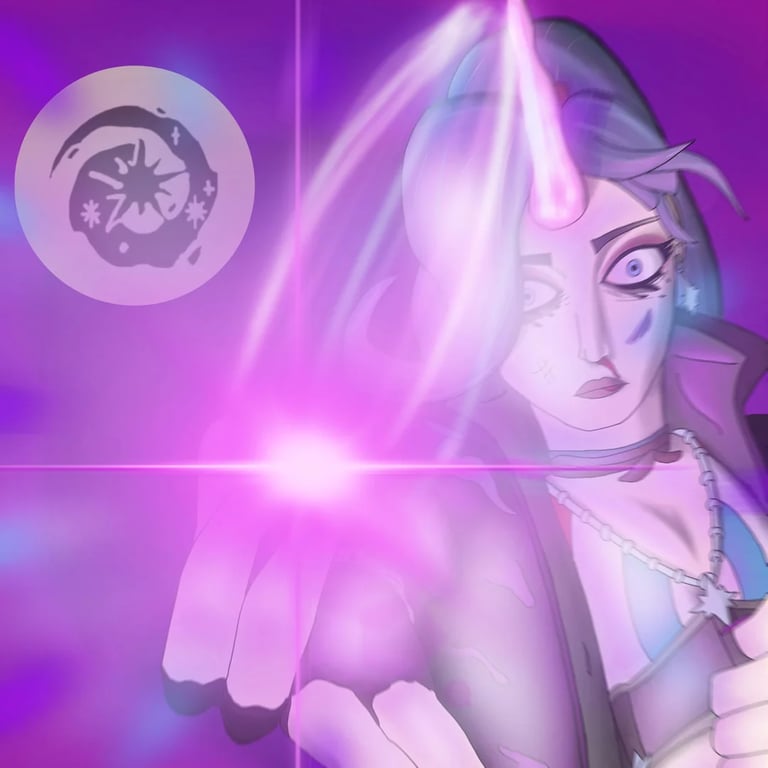 Celeste Saturo Gojo Hollow Purple Deadlock Meme