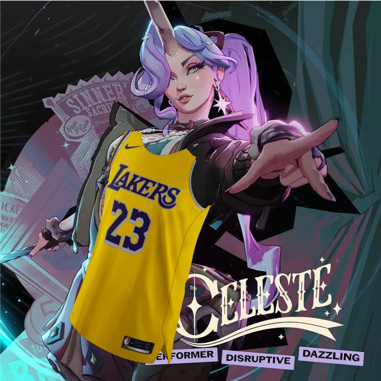 Celeste Lakers Deadlock Meme