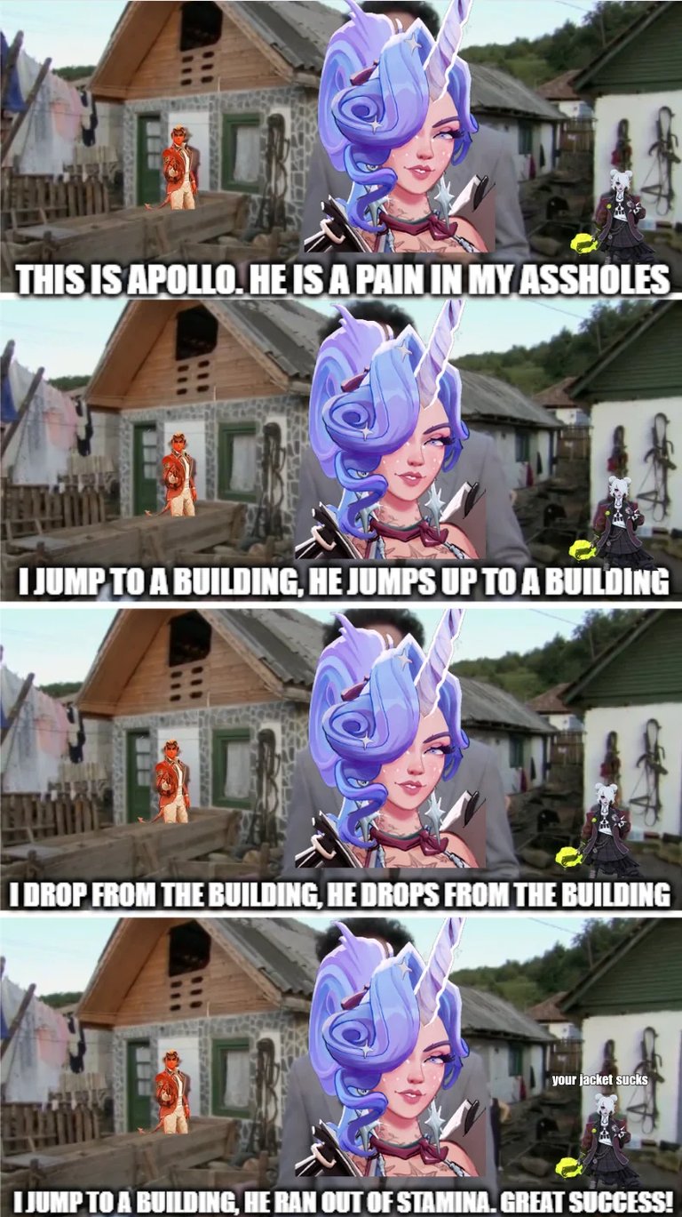 Celeste Apollo is an Asshole Deadlock Meme