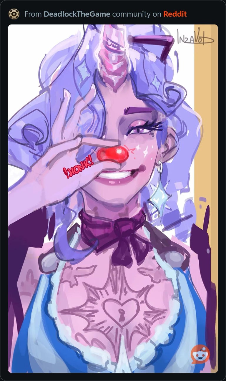 Clown Celeste Deadlock Meme