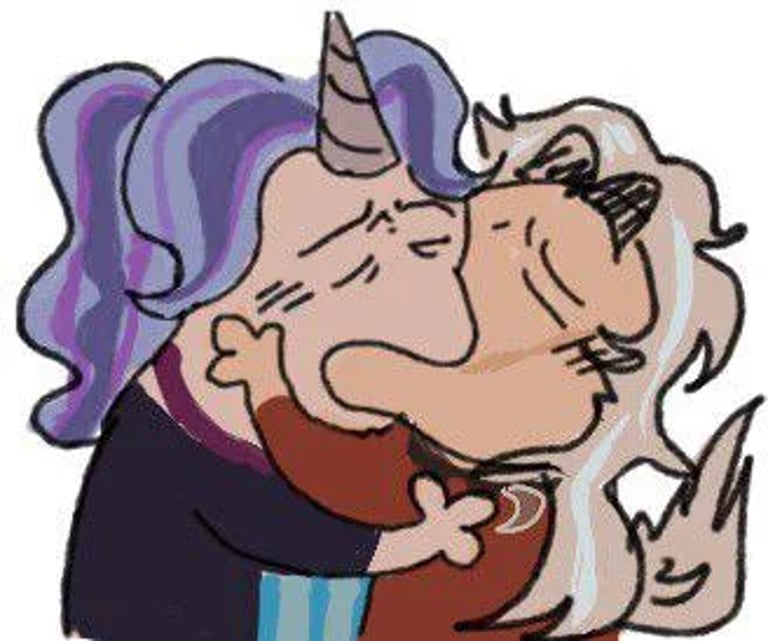 Celeste and Silver Makeout Deadlock Meme