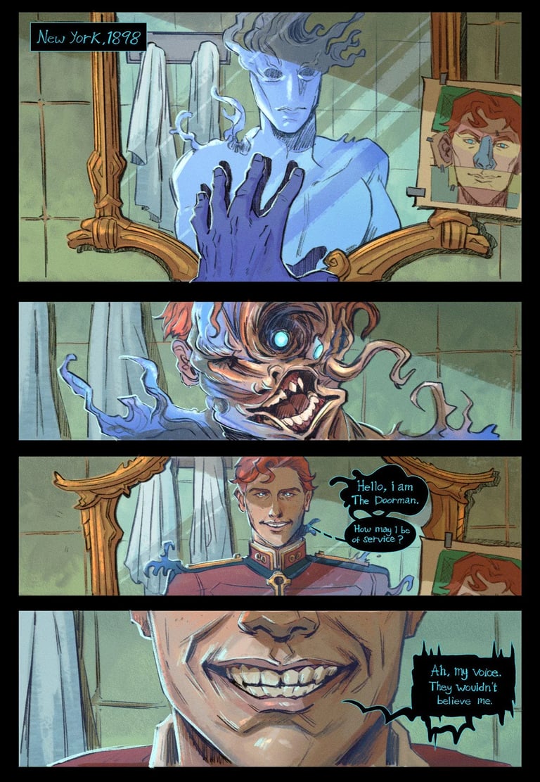 Doorman Human Comic Deadlock Meme