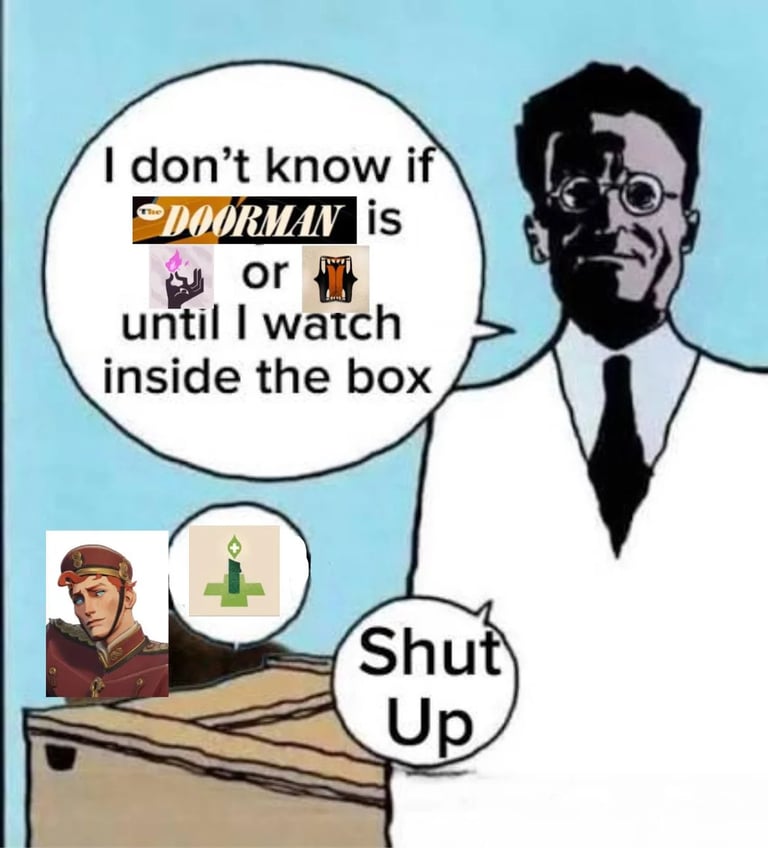 The Doorman Doctor Items Deadlock Meme