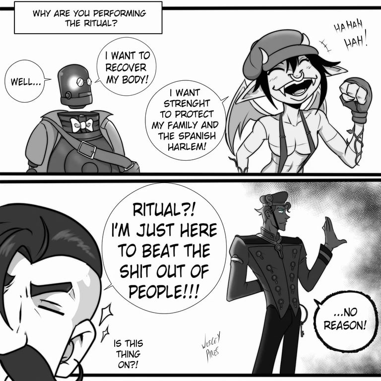 The Doorman Ivy Ritual Question Deadlock Meme