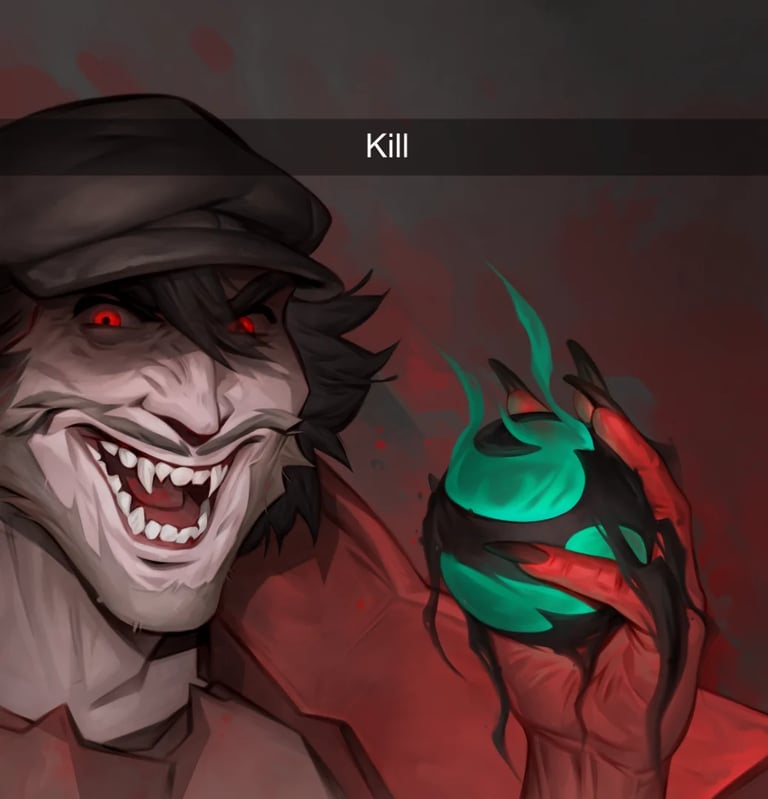 Drifter with a soul orb Deadlock Meme