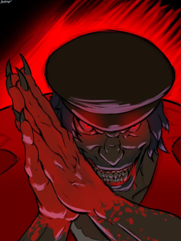 Drifter Rubbing Hands Deadlock Meme