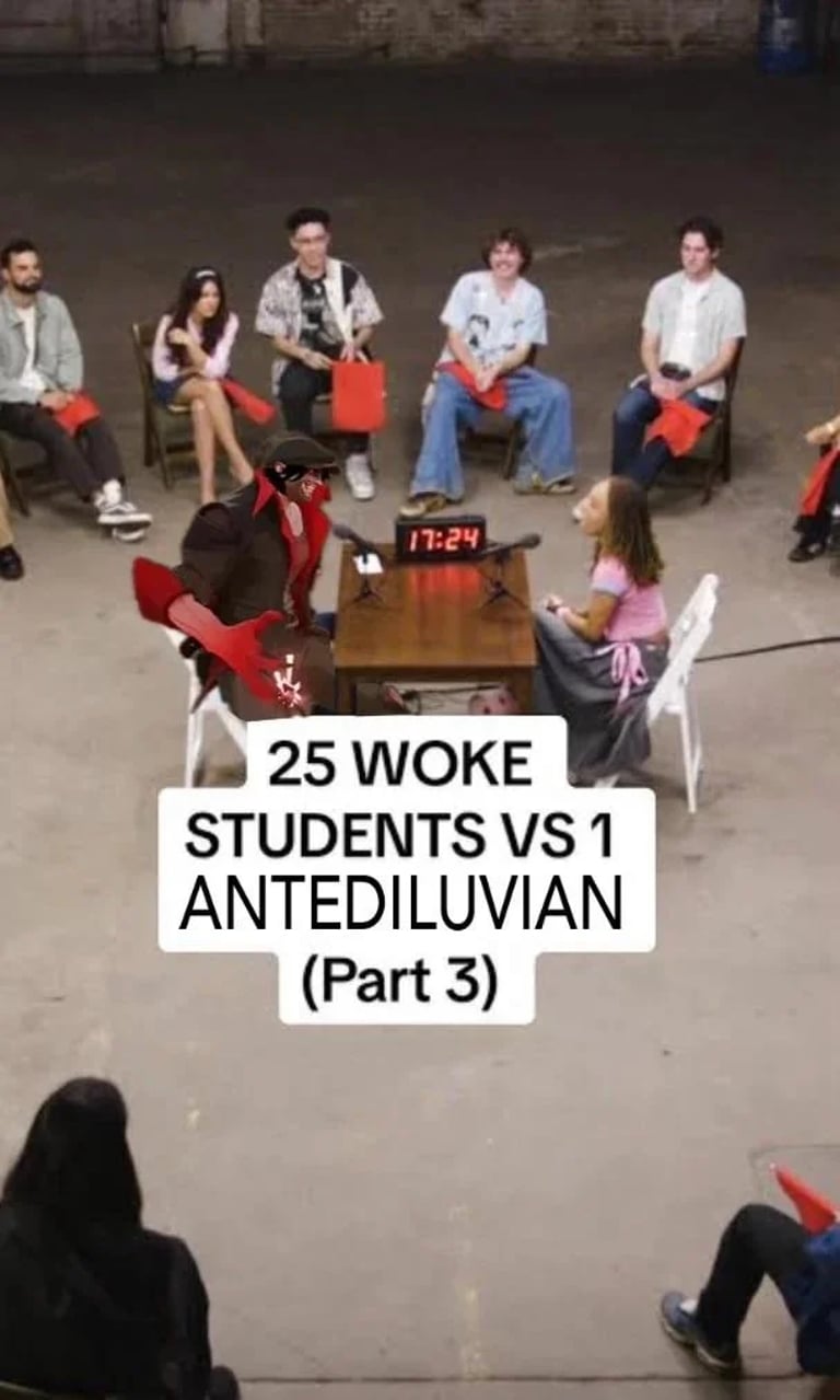 Drifter 25 woke students Deadlock Meme