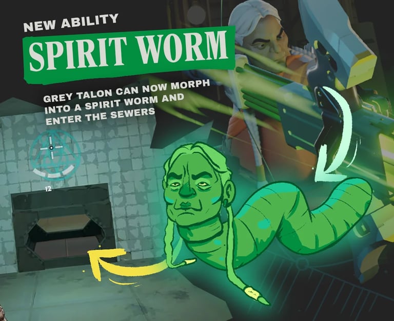 Grey Talon Spirit Worm Deadlock Meme
