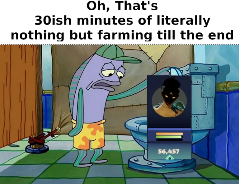 Haze Farming Spongebob Deadlock Memes