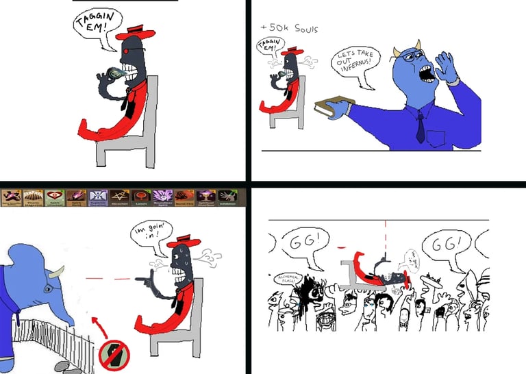 Infernus MS Paint Abrams Deadlock Meme