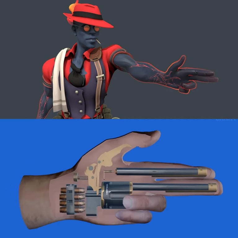 Infernus Hand Gun Deadlock Memes
