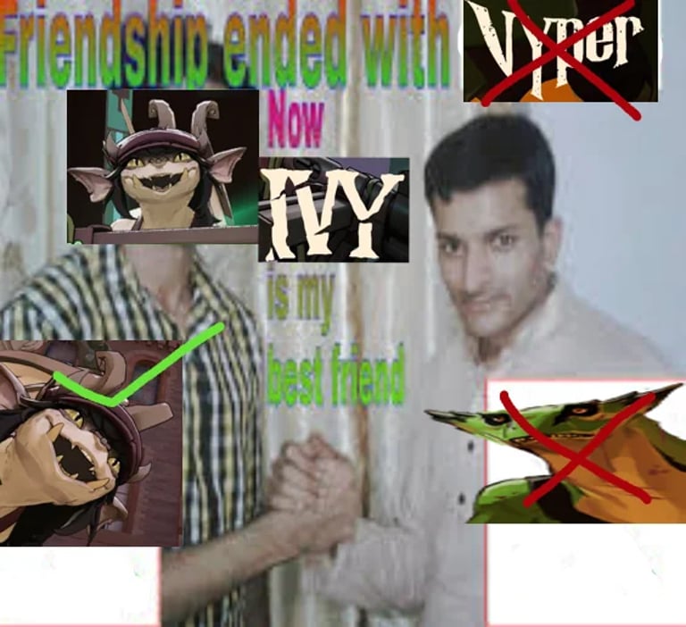 Ivy over Vyper Deadlock Memes