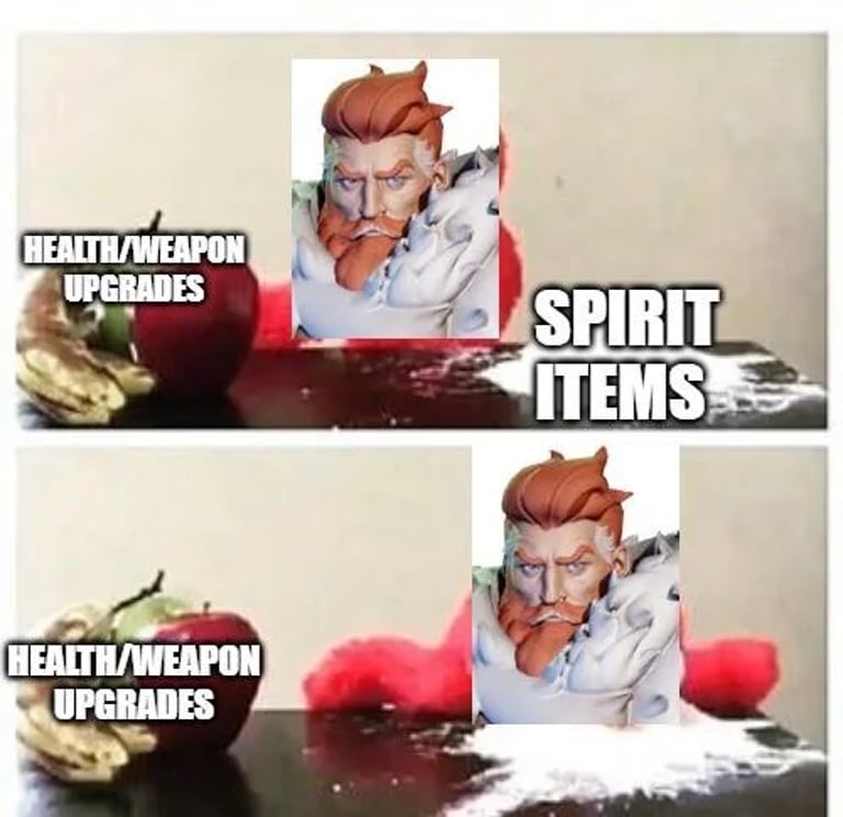 Kelvin Spirit Items Deadlock Memes