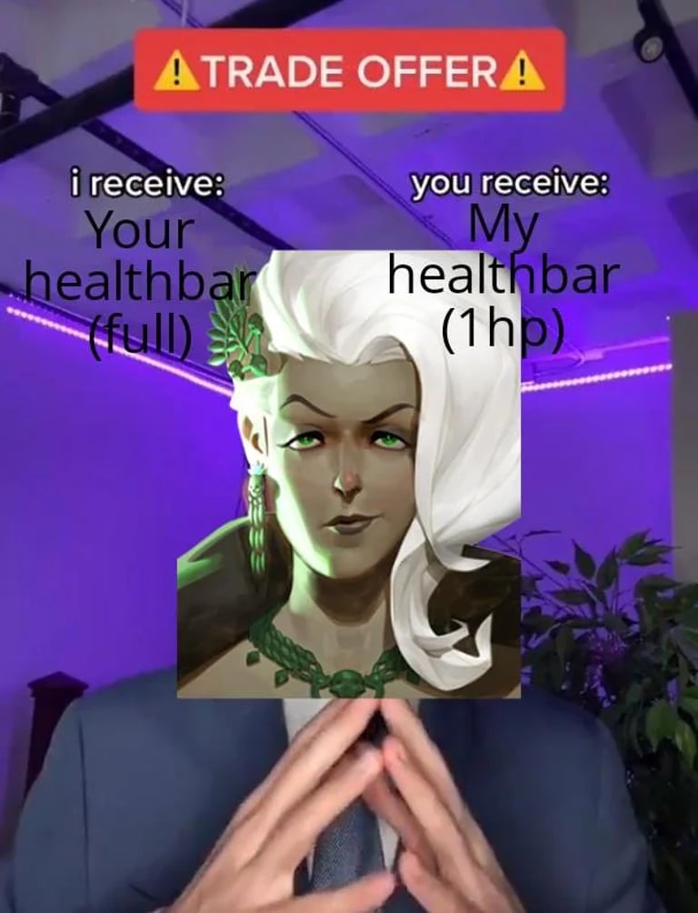 Lady Geist Ult Healthbar Deadlock Memes
