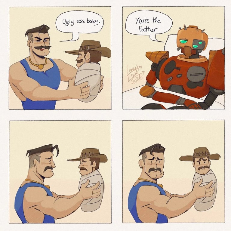 Lash and Bebop Have a Kid Deadlock Memes