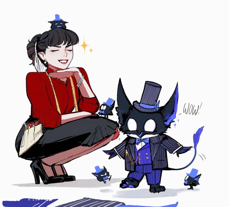 Mina and Rem Fashion Deadlock Memes