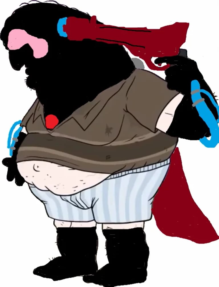 Paradox Smiling Friends Gun Deadlock Meme
