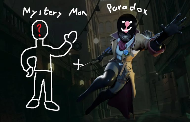 Paradox Mystery Man Deadlock Meme