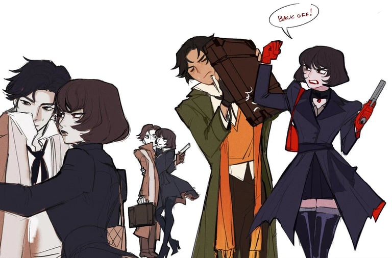 Pocket and Mina Deadlock Memes