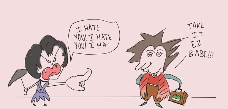 Pocket and Mina Argue Deadlock Memes