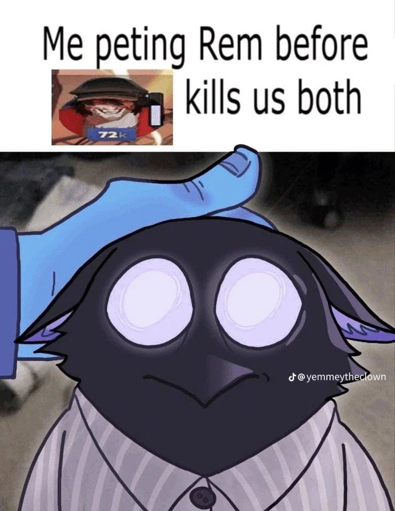 Rem Gets Pet Before Drifter Deadlock Memes