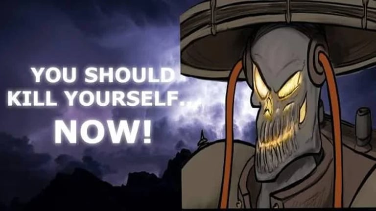 Seven Kill Yourself Now Deadlock Meme