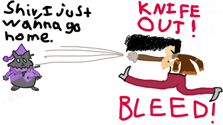 Shiv Knife Out Rem Deadlock Memes