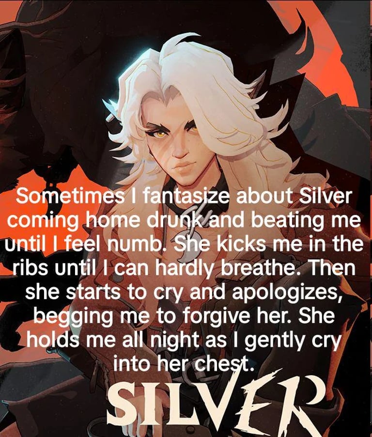 Silver Beats me but Loves Me Deadlock Meme