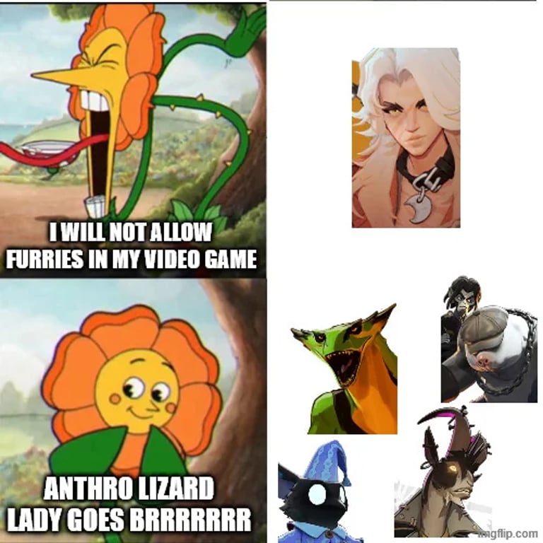 Silver Furry Deadlock Memes