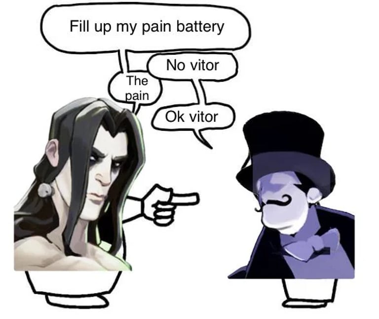 Sinclair and Victor Deadlock Memes
