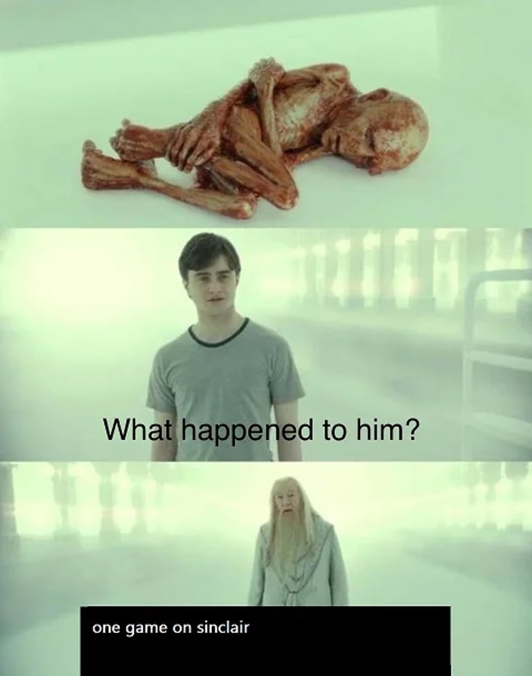 Sinclair Harry Potter Deadlock Memes