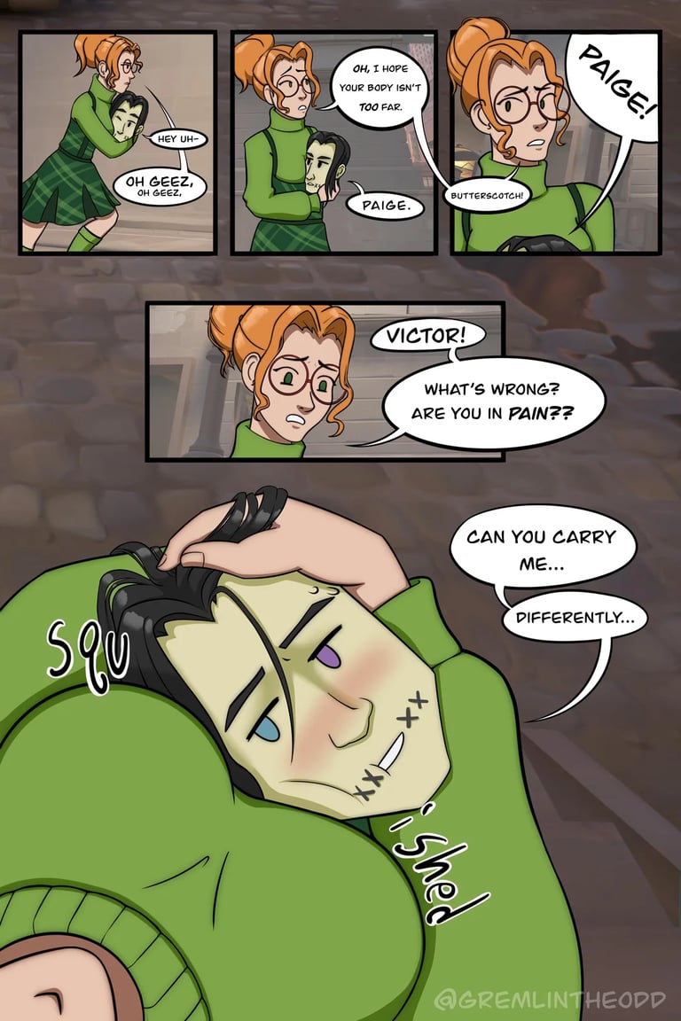 Paige Holds Viktor Deadlock Memes