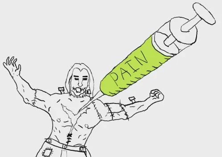 Victor Pain Injection Deadlock Meme