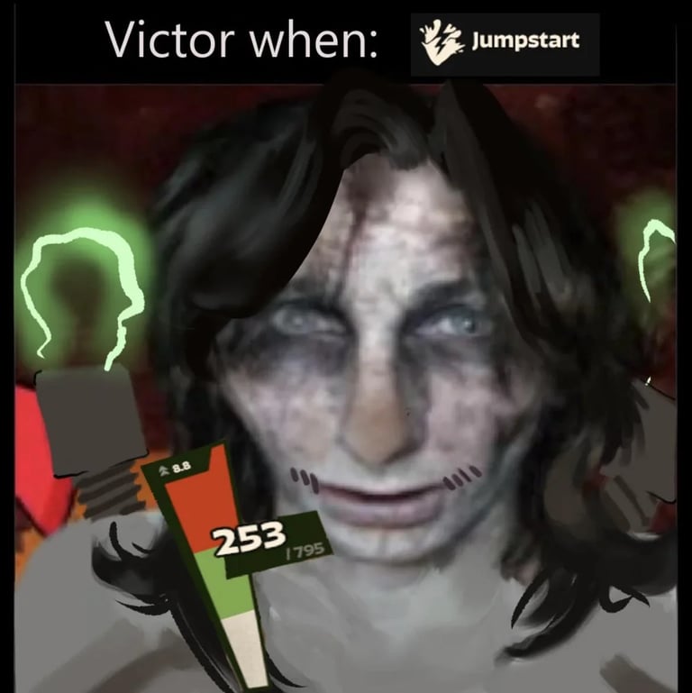 Victor Jumpstart Deadlock Meme