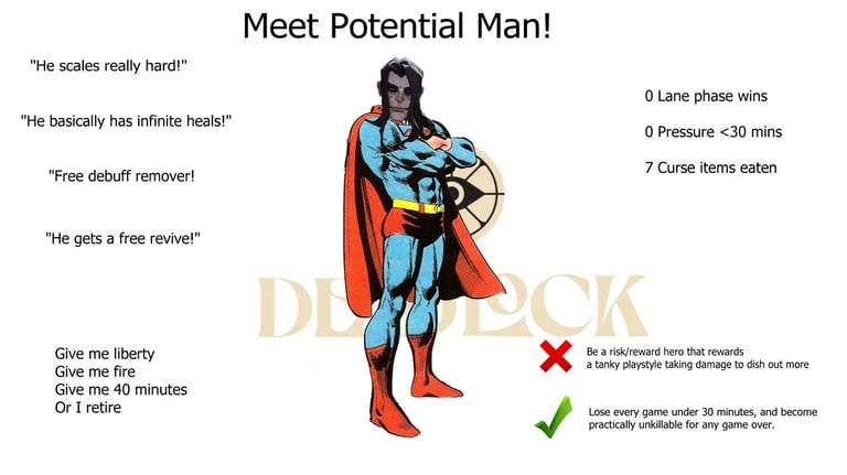 Victor Potential Man Deadlock Memes