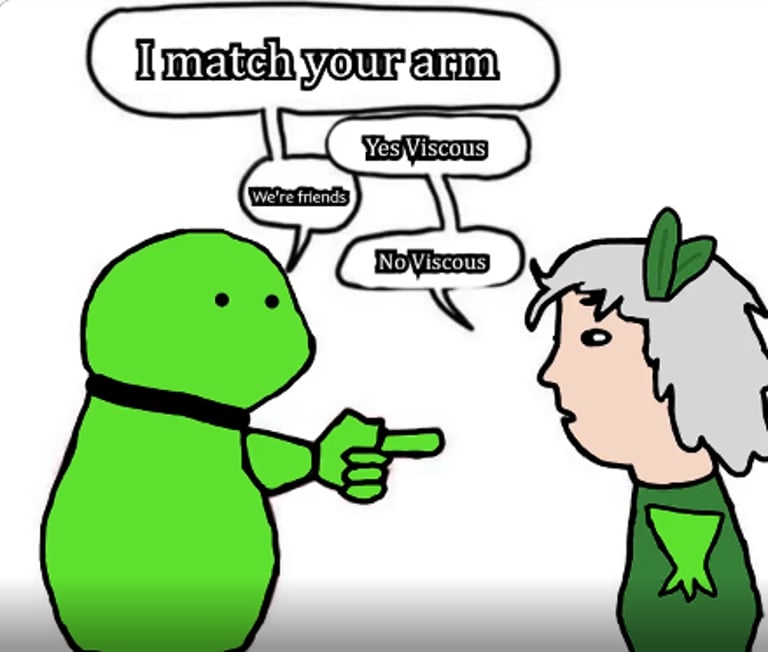 Viscous Arms Deadlock Meme