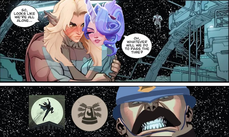 Warden Celeste Silver Gay Deadlock Memes
