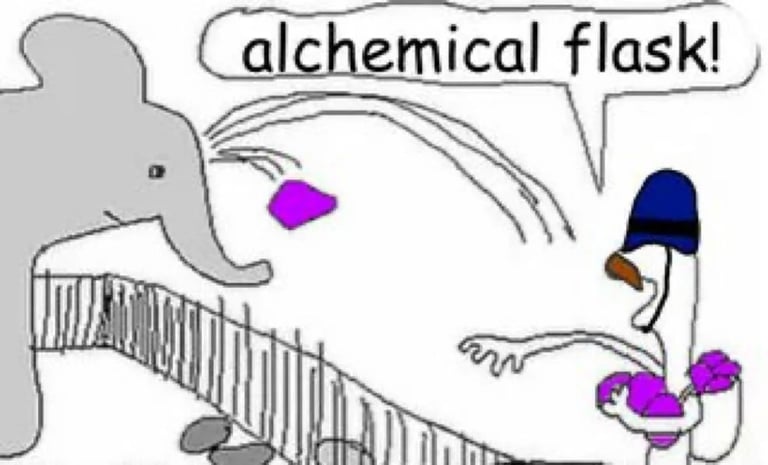Warden Alchemical Flask Deadlock Memes